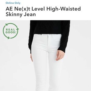 NWT: AE Ne(x)t Level High Waisted Skinny Jean